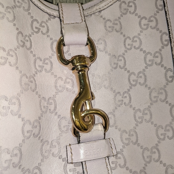 Gucci: Lavender Jackie Guccissima Monogram Suede Bag (RARE) - Picture 6 of 15